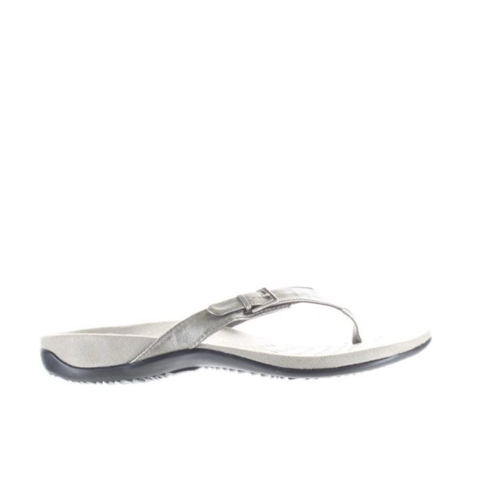 Vionic Silver Sandals Ergonomic Comfort